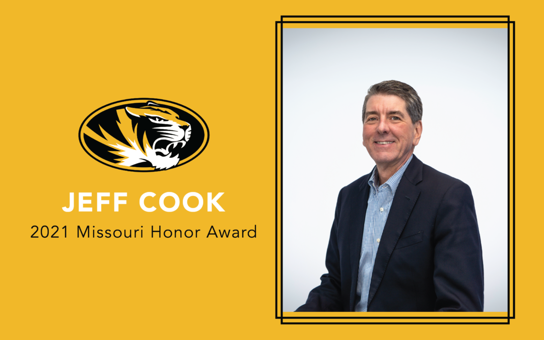 Jeff Cook Receives 2021 Missouri Honor Award